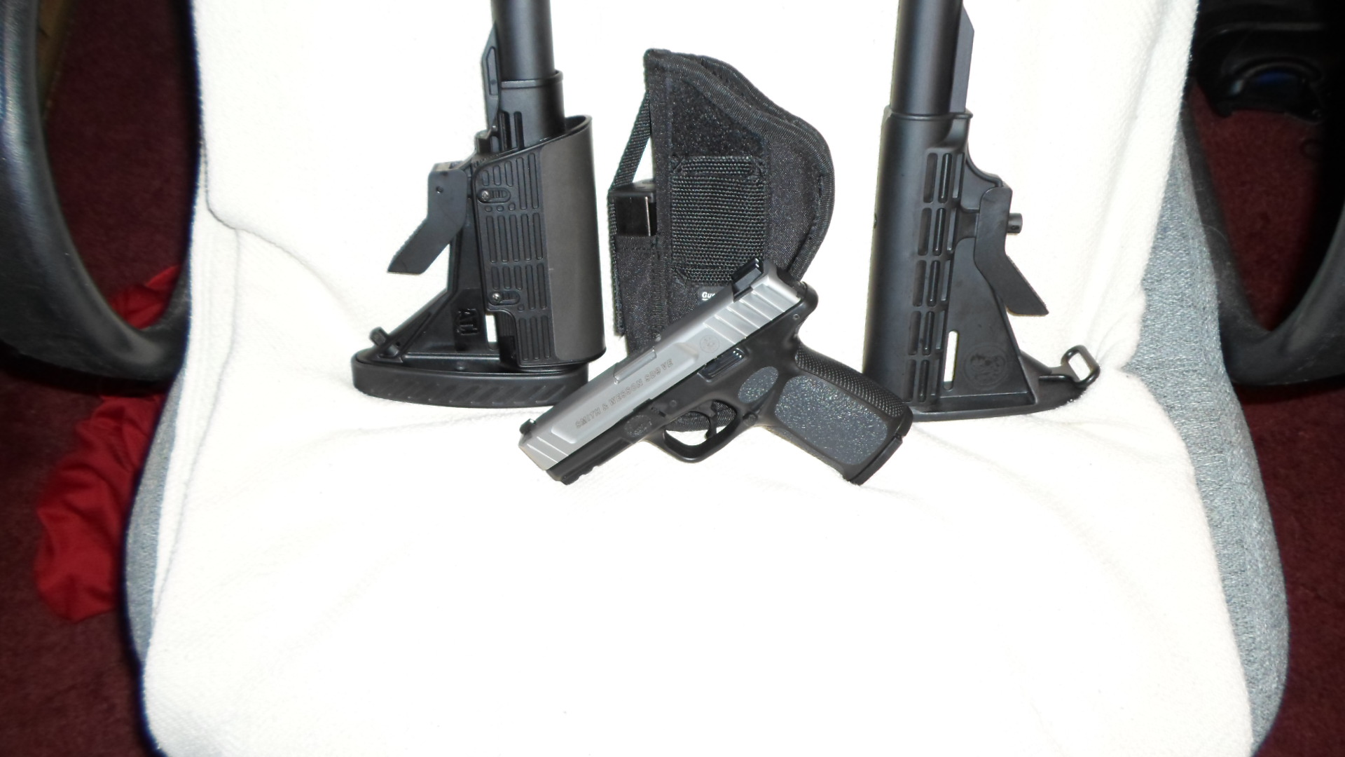 Here it is Smith&amp;Wesson SD9 9mm 15round mag, came with 2 got it for 360.00 with tax.