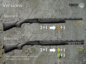 Beretta 1301, Different Versions