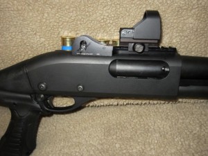 Remington 870 with Knoxx Stock, PowerPak, Eotech Sight and Ghost Ring ...