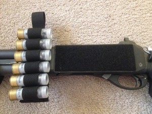 Remington 870 with Velcro Side Saddle