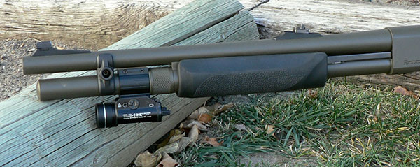 Remington 870 with Magpul Stock, Streamlight TLR-1 HL Flashlight, Hogue ...