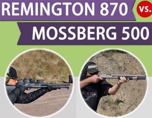 Infographic: Remington 870 vs Mossberg 500